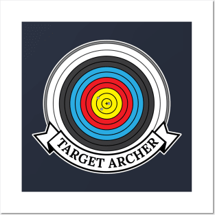 Target Archer Archery Target Posters and Art